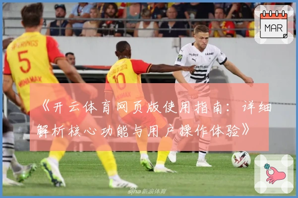 《开云体育网页版使用指南：详细解析核心功能与用户操作体验》